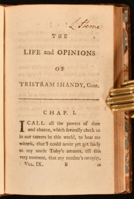 1761-1767 9Vols The Life and Opinions of Tristram Shandy Laurence