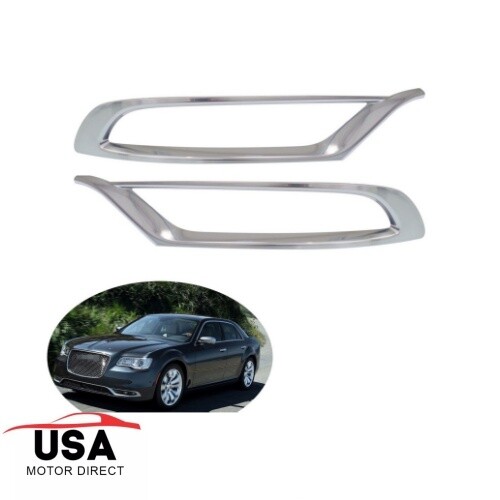Front Driver Side Chrome Bumper Trim For 2015-2018 Chrysler 300 – Direct OEM Replacement