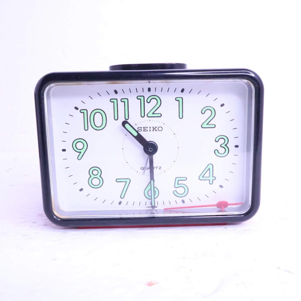 Seiko quartz alarm clock clearance