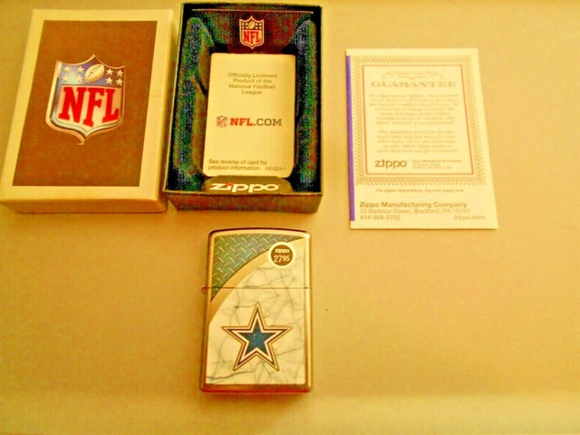 Zippo New Lighter: NFL Dallas Cowboys Street Chrome 28369 &hellip;