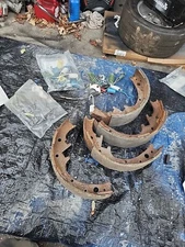 Wearever Drum Kit Axle 7059 And Dum Brake Shoes Hardware lot 1970s Drum Brakes