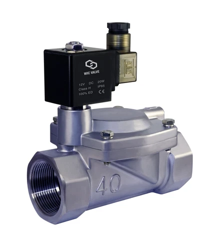 1.5" Inch Slow Closing Water Hammering Resistant Electric Solenoid Valve 12V DC