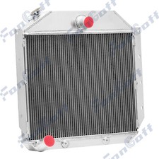 3 Row Aluminum Radiator For 51-57,53 International Harvester L/R/S Series Trucks