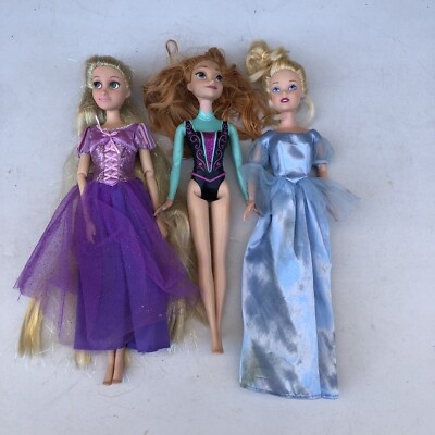 3 x Different Disney Dolls Bundle 