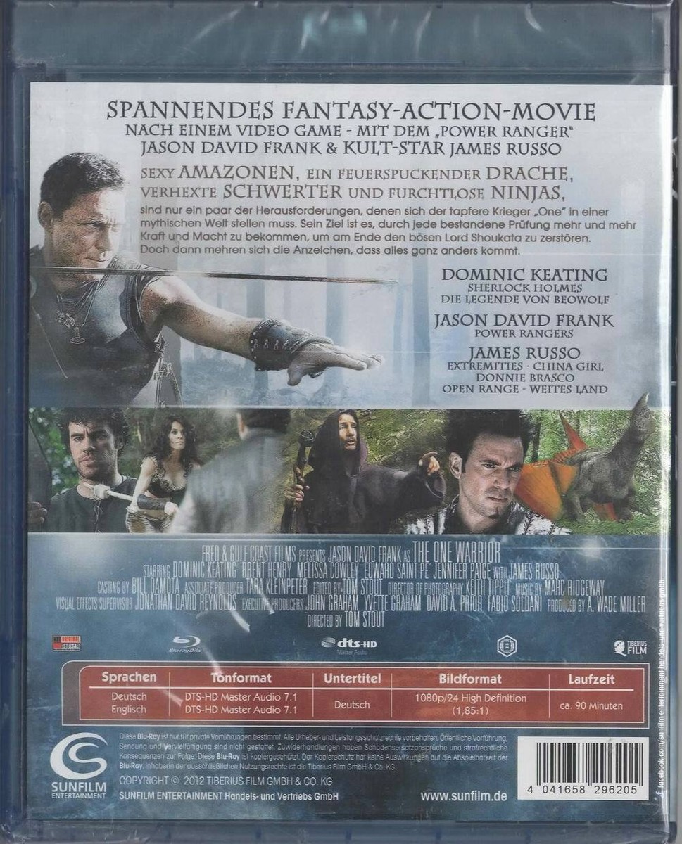 The One Warrior Blu Ray NEU Fantasy Spektakel Jason David Frank