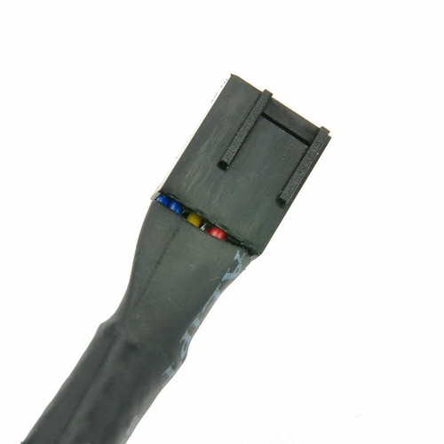 Black 4Pin 1 to 3 Way PWM Case PC Fan Splitter Hub Power Adapter Cable Connector - Picture 9 of 10
