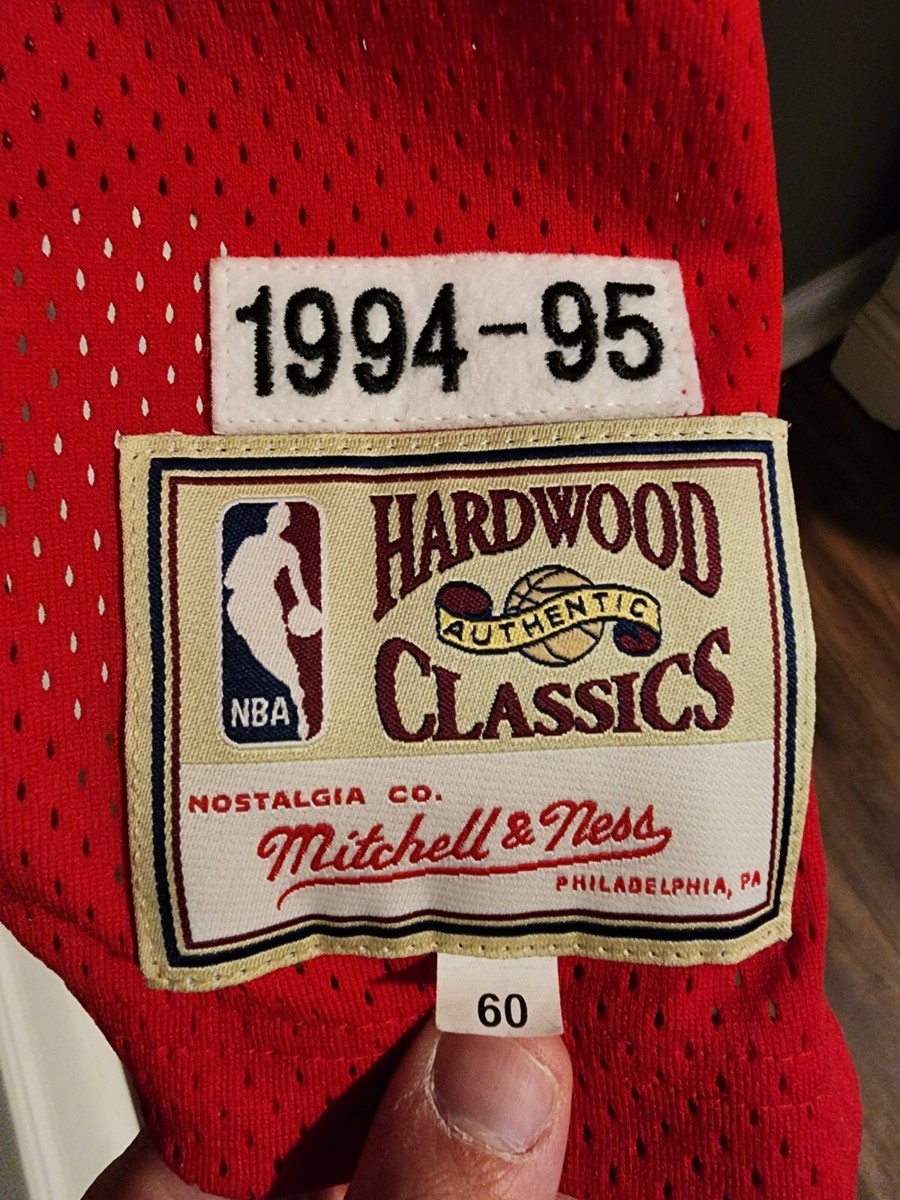 Authentic VINTAGE Clyde Drexler Mitchell & Ness 94-95 Rockets