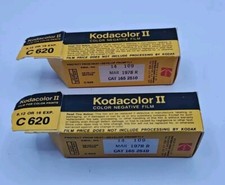 Vintage Kodak C620 Kodacolor Film 2 Boxes
