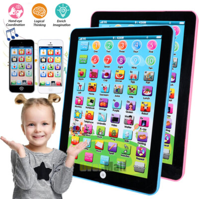 Learning Pad Toddler Tablet Educational Toys for Kids Ages 2-7 Boys Girls Gift