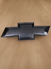 2019 - 2021 Chevrolet Silverado 1500 Bowtie Front Grille Emblem Badge black