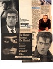 KEN WAHL wiseguy-double dare 5 oz. tv show clippings lot (45 pages) — photo 3
