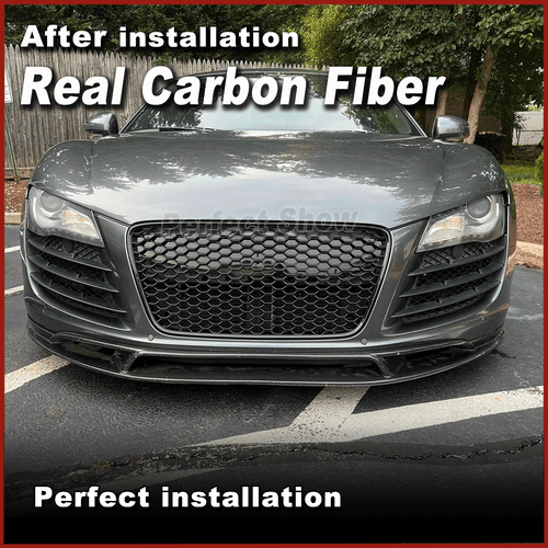 Se adapta a Audi R8 Gen 1 GT V8 V10 carbono labio delantero alerón divisor - Imagen 3 de 17