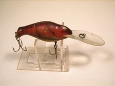 Vintage Worden Hawg Boss Super Toad Crawfish rattle crankbait lure