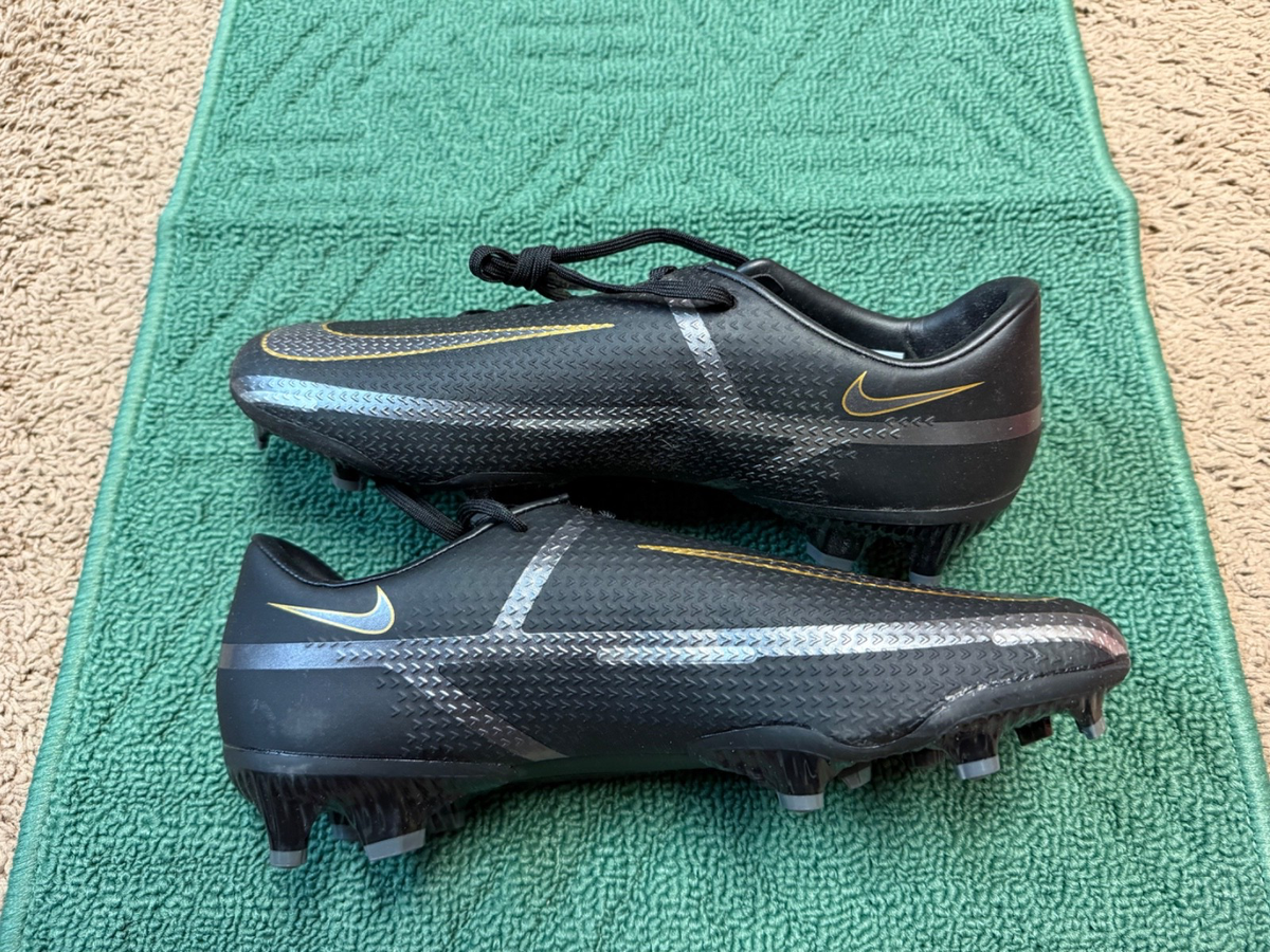 DA4433-007 Nike Phantom GT2 Academy MG Black Metallic Gold Size 10