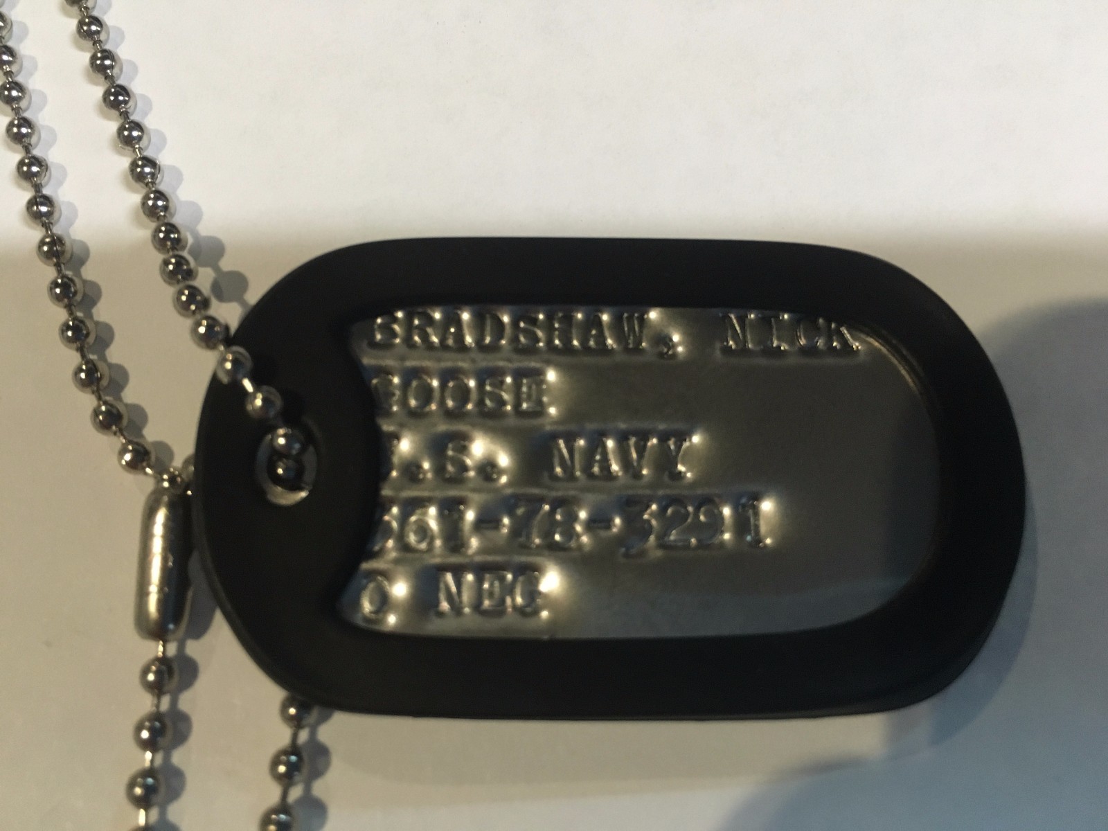 What Do Army Dog Tags Say