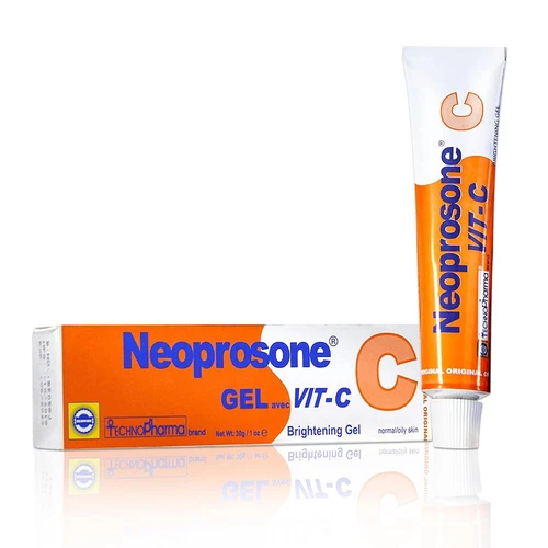 6 Pack Neoprosone Gel, Vitamin C Gel - 1 Fl oz / 30 ml - Brightening Gel