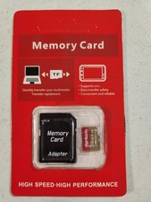 Memory Card 256 GB MicroSD Card with Adapter