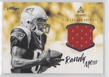 2020 Panini Luminance Vintage Materials Randy Moss #VM2 HOF 0hh2
