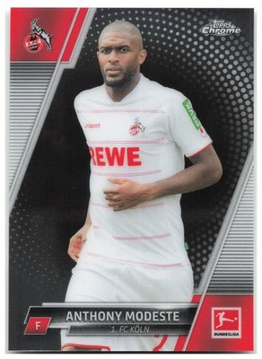 Anthony Modeste 2021-22 Topps Chrome Bundesliga 57 1. FC Koln NM