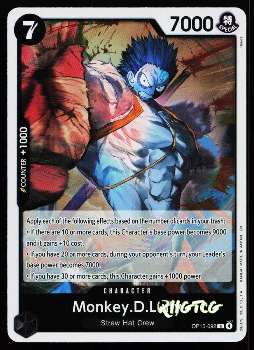 Monkey.D.Luffy OP15-092 Adventure on Kami's Island for sale | eBay