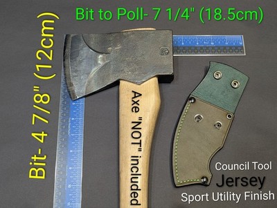 Council Tool Jersey Sport Utility Edit. Handmade Leather Ax Mask ''Only'' Read Des