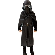 Deluxe Kylo Ren Kinder Kostüm & Maske / Dunkle Macht Bösewicht Karneval Fasching