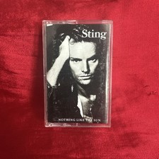 STING NOTHING LIKE THE SUN CASSETTE TAPE