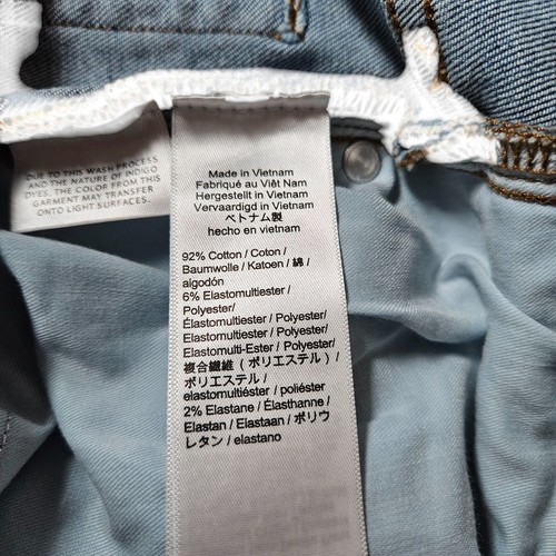 Jeans donna J Crew Denim slim gamba larga 31 lavaggio leggero cropped casual morbido chic - Foto 13 di 13