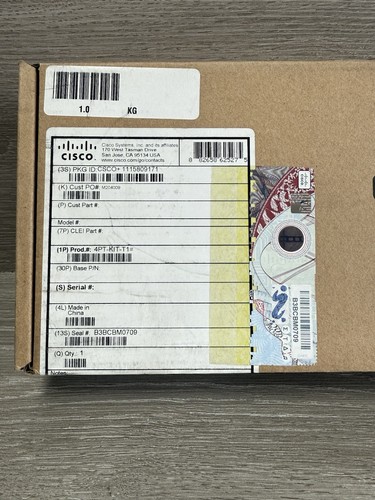 Cisco Systems 4 Point Type 1 Rack Mount Kit (4PT-KIT-T1) SEALED - Picture 2 of 3