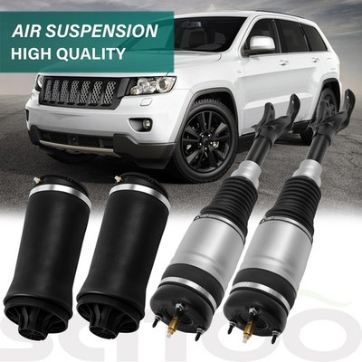 4x Air Suspension Strut Spring Kit  For Jeep Grand Cherokee WK2 Overland Limited