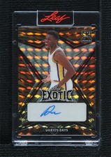 2022-23 Leaf Exotic Tiger Mosaic 6/7 Darius Days #BA-DD1 Auto 01lu