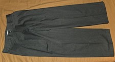 Men's Reproduction black 1940s/50s High Waisted Swing Pants Size 34.5/29