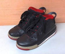 Nike Air Jordan Dub Zero Black with Red Colorway 311047-013 Youth Size 6.5