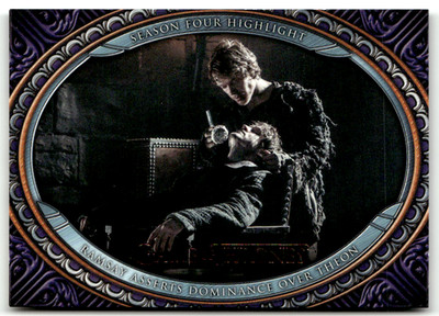 HBO Rittenhouse Game of Thrones No. 30 Ramsay asserts dominance over Theon