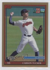 2021 Topps Pro Debut Chrome Gold Refractor 9/50 Carson Tucker #PDC-197 sh7