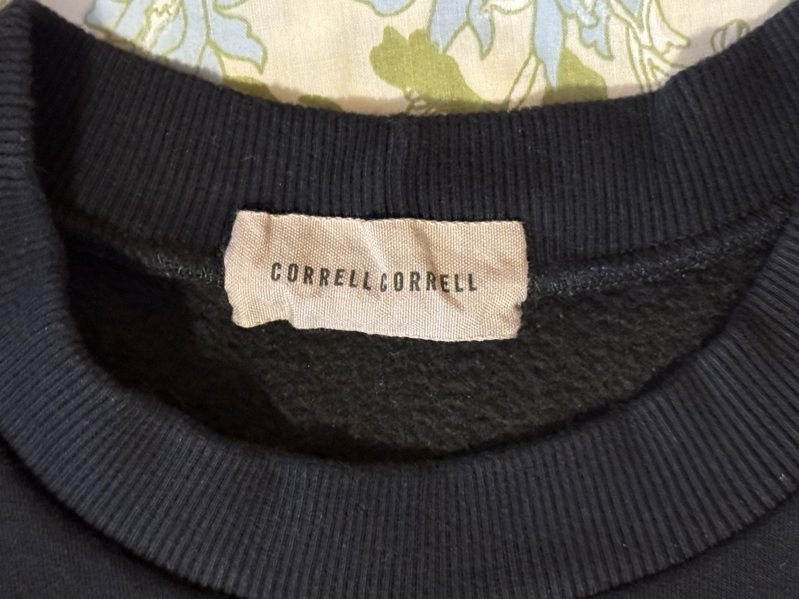Correll Correll Patchwork Asymmetric Sweatshirt - image 3