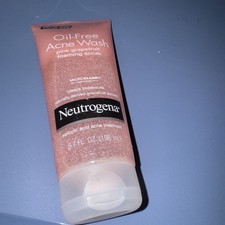 Neutrogena Pink Grapefruit Oil- Acne Wash Foaming Scrub 6.7oz NEW!