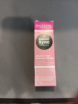 Matrix SoColor SYNC Pre-Bonded Full-Bodied ALKALINE TONER Dark Blonde 7MM 2oz.