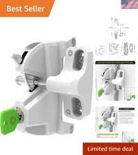 Security-Grade LokkLatch Plus - Easy Install, Dual Lock for Enhanced Gate Safety