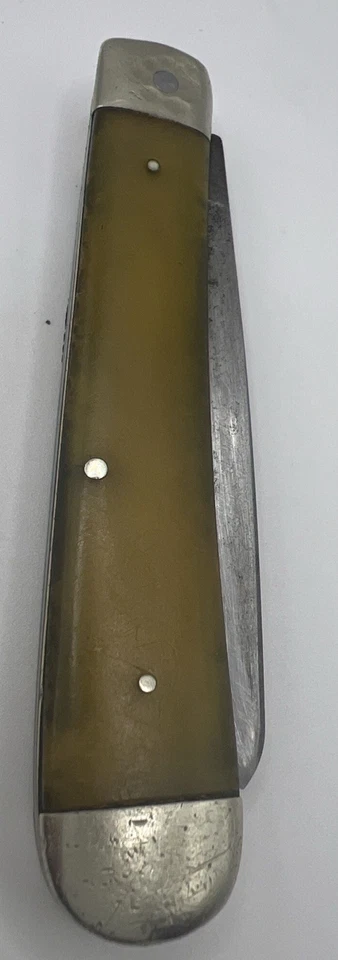 Navaja de Bolsillo de Colección Carl Schlioper Eye Marca Alemania 2 Hojas Tipo Trampero Foto 2 de 4