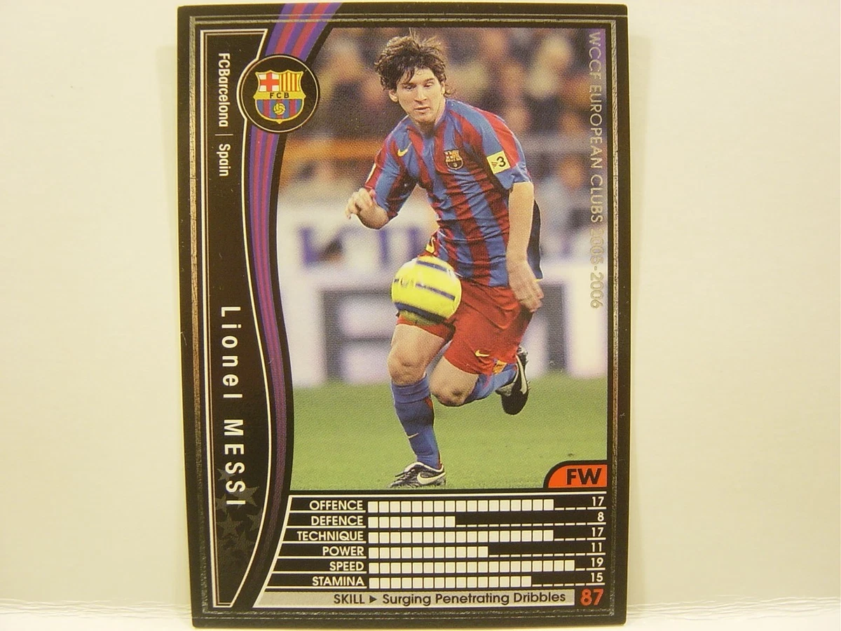 2005-06 Panini WCCF European Clubs Soccer Trading Cards for sale