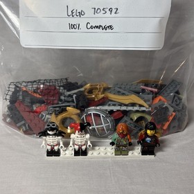 LEGO Ninjago 70592 Salvage M.E.C. - 100% Complete with Minifigs NO MANUAL