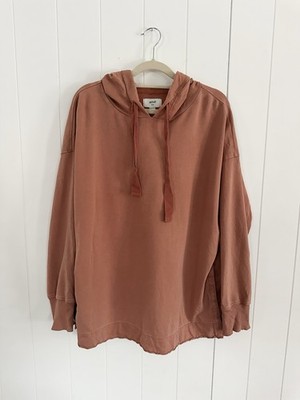 Aeri Rust Colored Hoodie Sweatshirt 