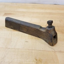J&S Tool Holder. Length: 9-1/4",, 1/2"x1/2" tool slot. 7/8" Thickness. - USED