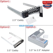 2.5" 3.5" HDD Drive Tray Caddy DXD9H X7K8W For Dell R440 R540 R640 R740 Gen14