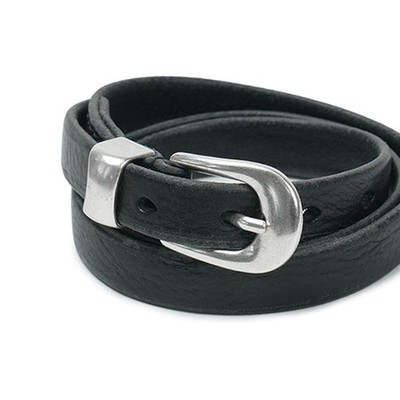 Our Legacy 2CM Belt Black A2208BBLA 149529907 | eBay
