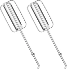 2 PCS Hand Mixer Attachments, Hand Mixer Attachments for Kitchenaid Stainless St