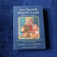 Your Sacred Wealth Code ORACLE CARDS : A Daily Practice to Unlock Your Soul