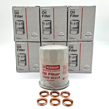 Genuine Nissan Oil Filter Drain Plug Gasket 6 Pack 15208-9e01a11026-ja00a