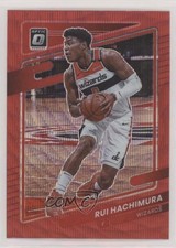 2021-22 Panini Donruss Optic Red Wave Prizm Rui Hachimura #79 9hx